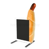 Stojan Hot Dog s tabulí jednostranný
