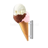 Reklamní poutač zmrzlina kopečková- výstrč