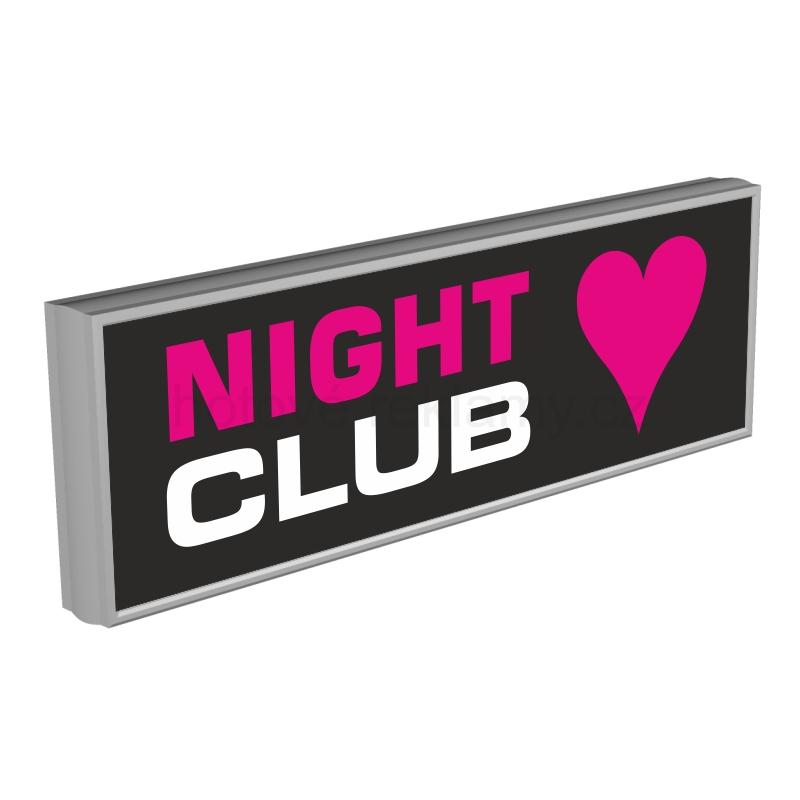 BOX NIGHT CLUB jednostranný