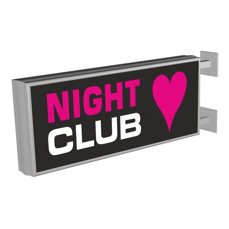BOX NIGHT CLUB oboustranný