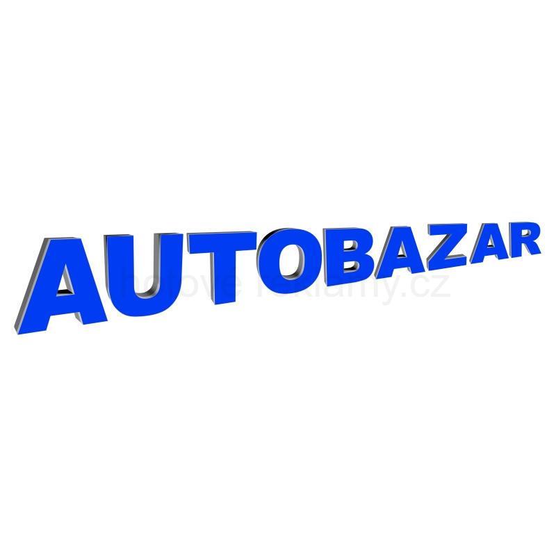 3D světelný nápis AUTOBAZAR