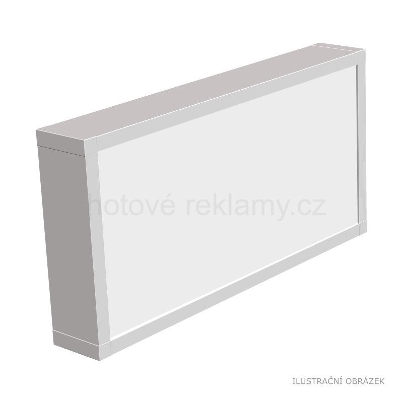 Světelná reklama - panel PLASTIC jednostranný 80×50