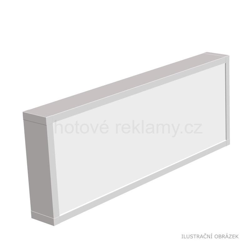 Světelná reklama - panel PLASTIC jednostranný 110×50