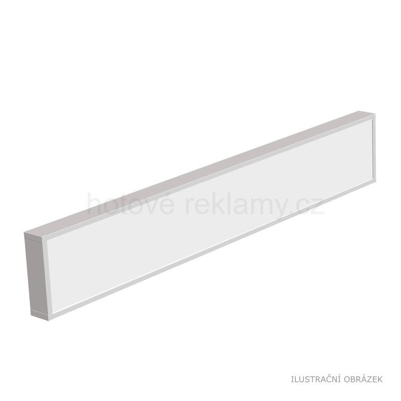 Světelná reklama - panel PLASTIC jednostranný 190×40