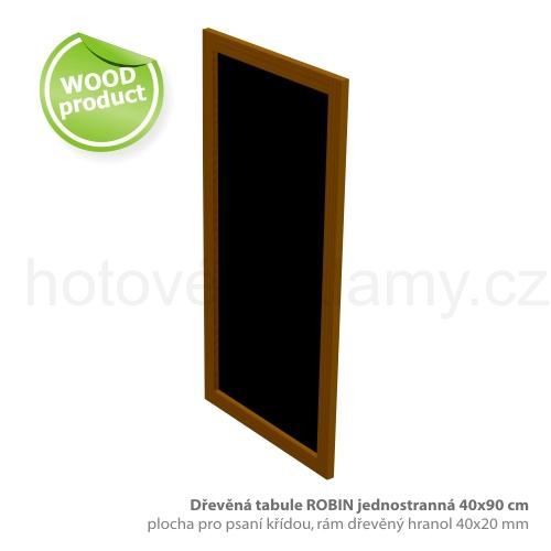 Tabule ROBIN dřevěná 40×90 cm
