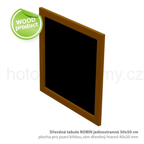 Tabule ROBIN dřevěná 50×50 cm