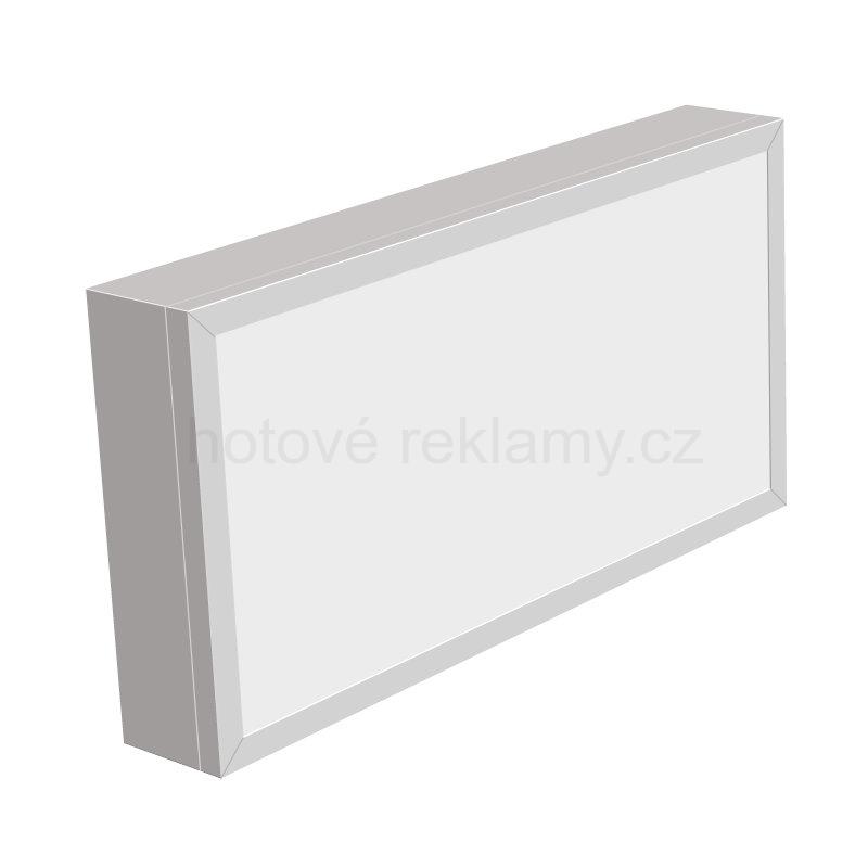 Světelná reklama - panel BOX jednostranný 110x60