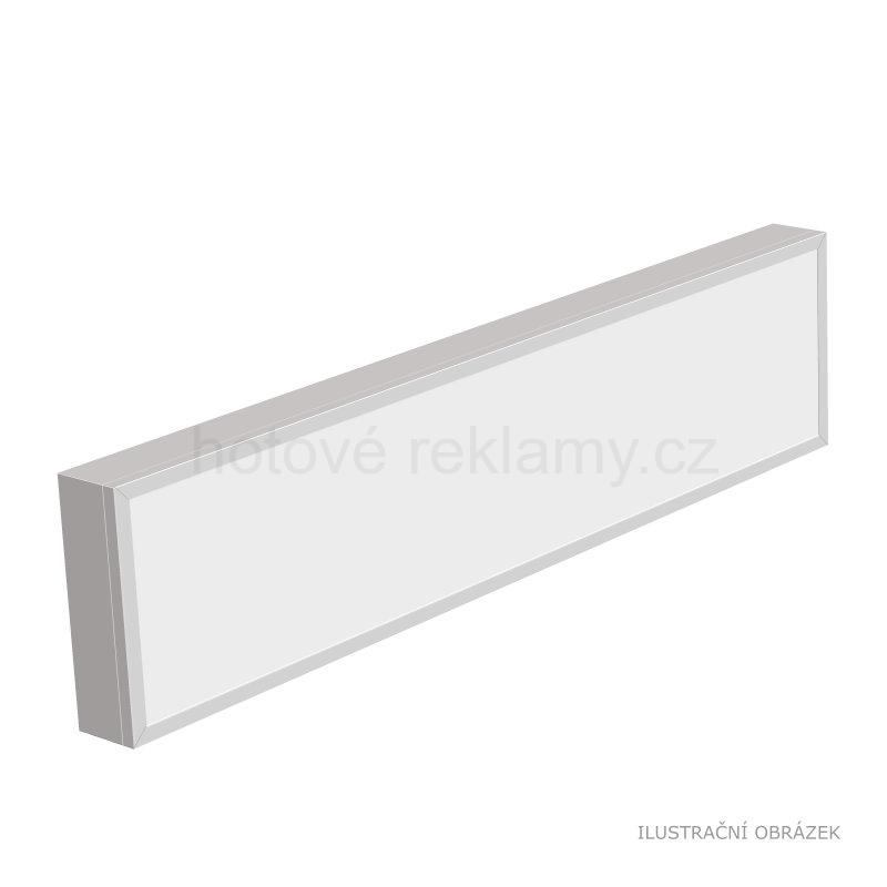 Světelná reklama - panel BOX jednostranný 330x50