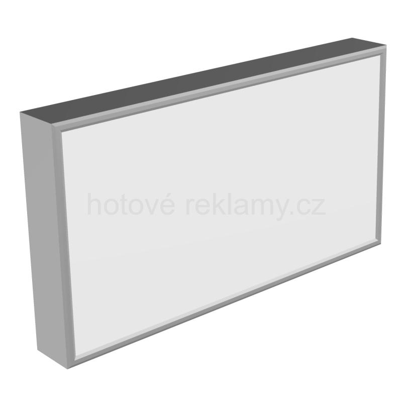 Světelný panel BOX jednostranný 260×150 cm