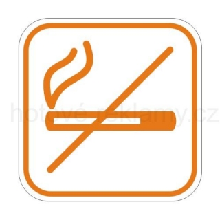 Tabulka PIKTOGRAM Kouření zakázáno plexisklová